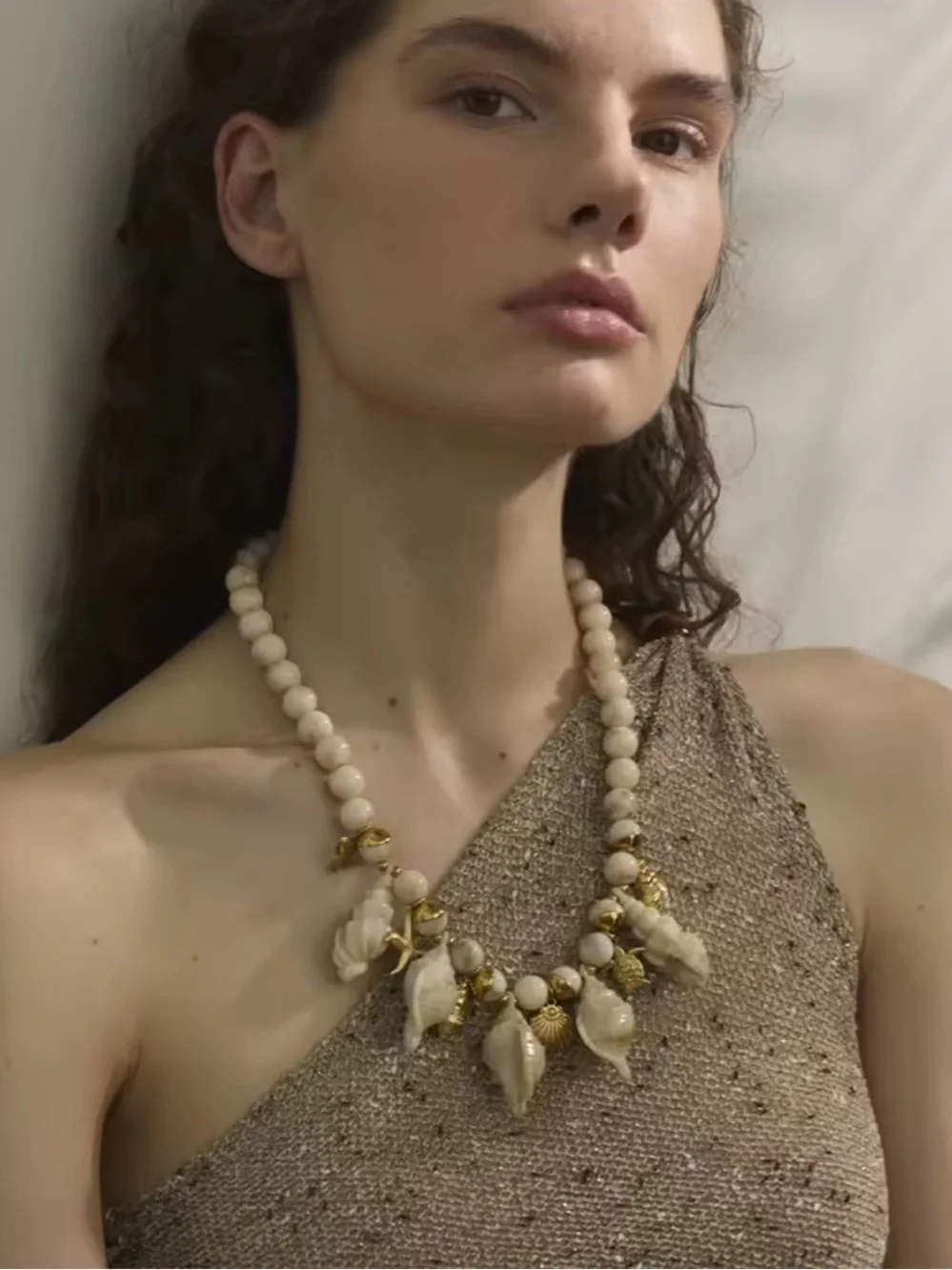 Anthropologie elegant cream
